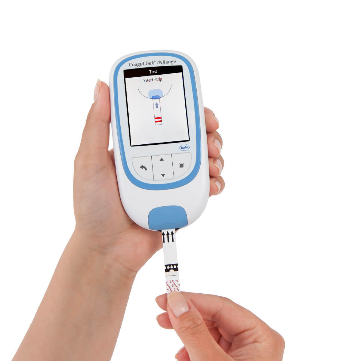 Roche CoaguChek INRange - Portable INR Self-Testing Meter with Bluetooth Roche CoaguChek INRange - Portable INR Self-Testing Meter with Bluetooth