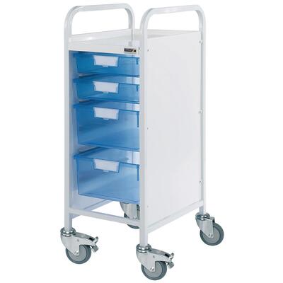 Sunflower Vista 30 Clinical Trolley - 2 Single, 2 Double Trays