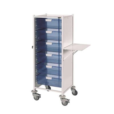 Sunflower Vista 120 Clinical Trolley - 6 Double Trays