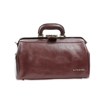 Elite Compact Leather Doctor's Bag