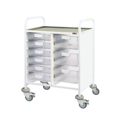 Sunflower Vista 60 Trolley Clear Trays