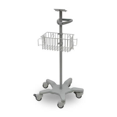 Mobile Stand for SmartSigns LitePlus with Storage Basket