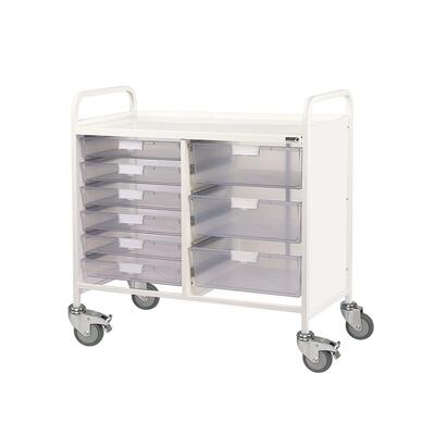 Sunflower Vista 100 Trolley, Clear Trays