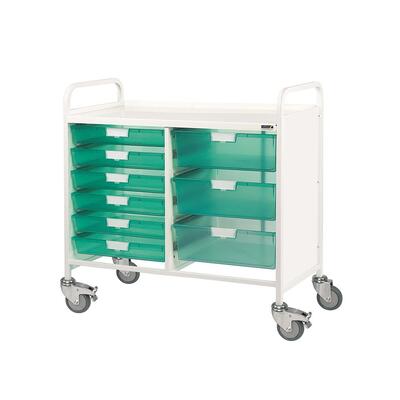 Sunflower Vista 100 Trolley,  Green Trays