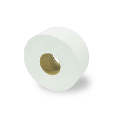 MINI JUMBO ROLLS 2PLY 76MM CORE 150MX95MM WHITEX12