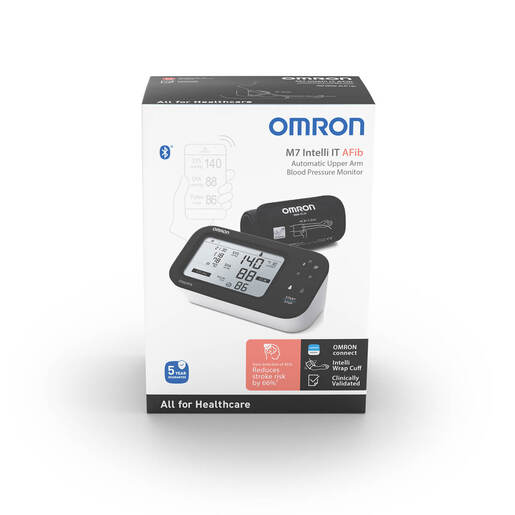 OMRON M7 Intelli IT AFib Upper Arm Blood Pressure Monitor